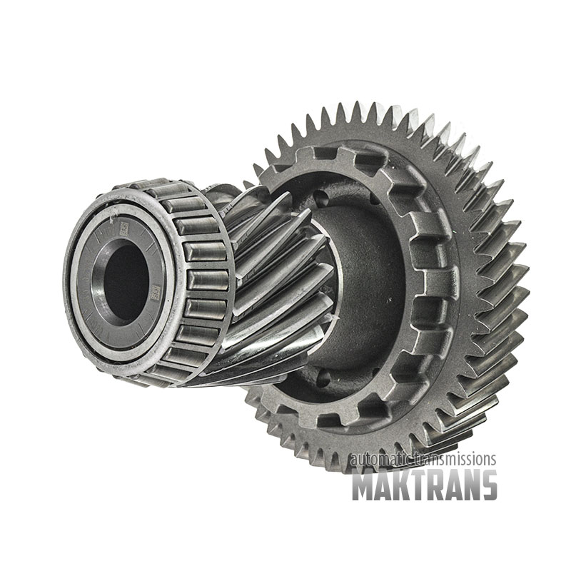 Differential-Antriebsrad Hyundai / KIA A6GF1 4572026000 (Lagerkäfig aus Stahl, 51 Zähne, Außendurchmesser 129 mm, ohne Markierungen / 18 Zähne, Außendurchmesser 65,80 mm, 2 Markierungen)