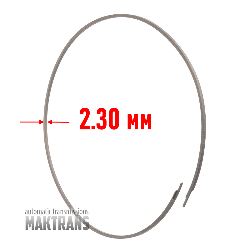 Satz Teflon- und Kunststoff-Spaltringe JATCO JF017E - 2 Teflonringe (Breite 2,30 mm), 8 Kunststoffringe