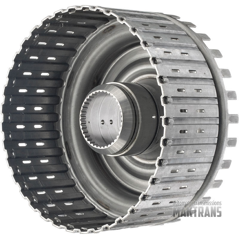 Rückwärtskupplungstrommel (leer, ohne Scheiben und Kolben) GM 5L40 / (Gesamthöhe 98 mm, Außen-Ø 190,80 mm)