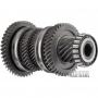 Differential-Antriebswelle Nr. 1 VAG DSG6 DQ250 02E / [16T (Ø 57,25 mm) / 41T (Ø 115,50 mm) / 37T (82,50 mm) / 39T (Ø 97,75 mm) / 45 (Ø 130,90 mm)]