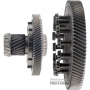 Hauptpaar (19/88) Differential FORD 4F27E / Differentialgetriebe 88 Zähne (Außen-Ø 214,60 mm), industriell. Welle 19 Zähne (Außen-Ø 52,40 mm) / 82 Zähne (Außen-Ø 147,50 mm)