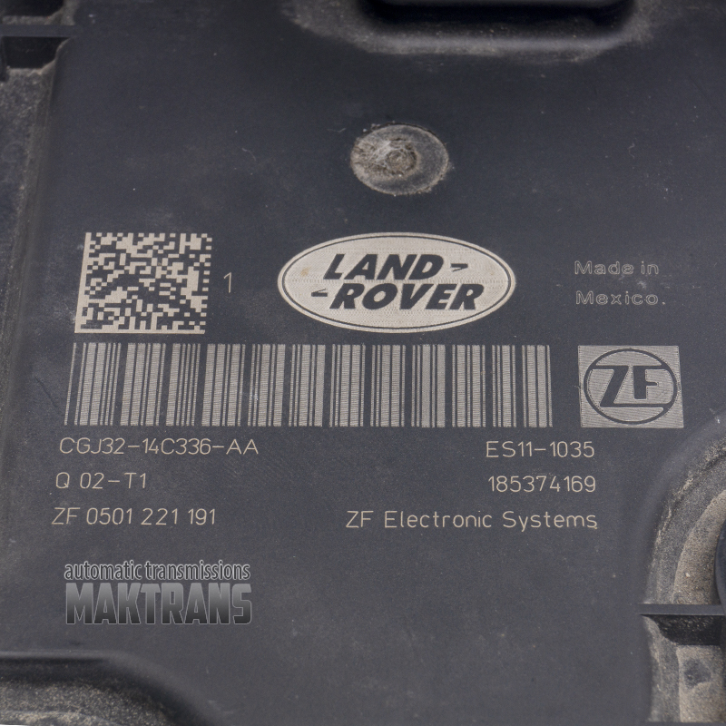 Elektronisches Getriebesteuermodul (TCM) ZF 9HP48 CGJ32-14C336-AA ZF 0501221191 / Land Rover Range Rover Discovery Sport 2015 2.0L DSL MID DOCH AJ200