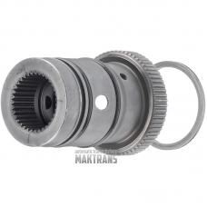 Trommelnabe C Kupplung ZF 8HP90 8HP90A / [Gesamthöhe 74,35 mm, Verzahnung: außen 66 (AußenØ 54,75 mm), innen 35 Stück]