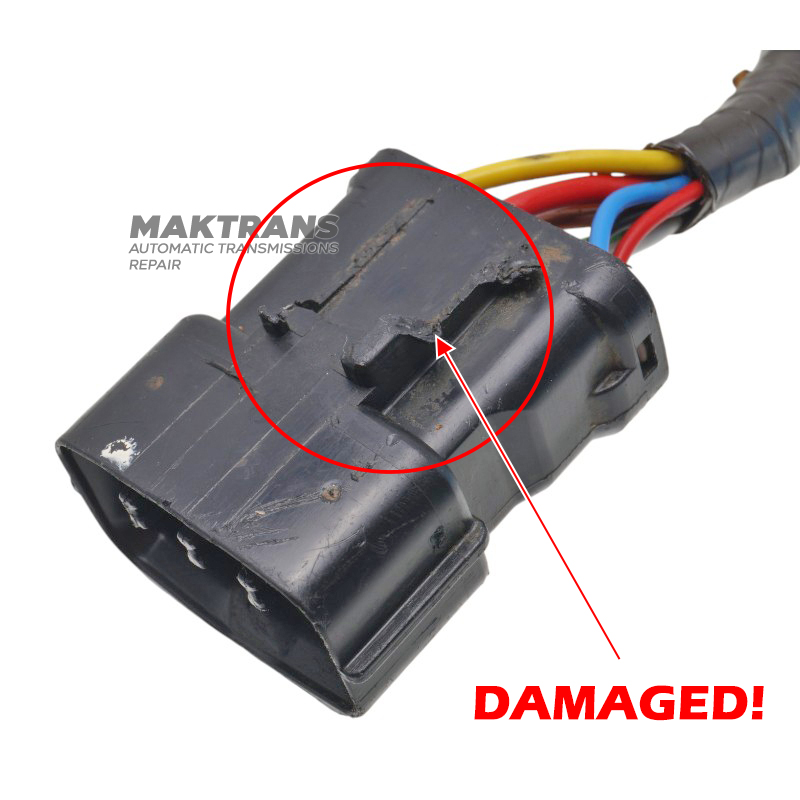 Verkabelung der Hydraulikeinheit R4A51 V4A51 8670A006 - 5 Magnetventile, Anschluss für abnehmbaren Temperatursensor (ohne Temperatursensor)