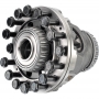 Differential 2WD TOYOTA U881E — (16 Befestigungsschrauben, Innen-Ø für Achswelle 35,10 mm, 24 Schlitze für Achswelle)