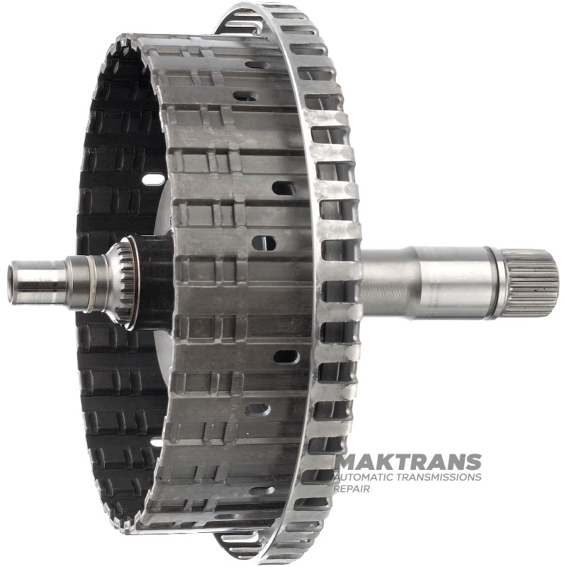 Eingangswellenbaugruppe / Trommel VORWÄRTS (leer, ohne Scheiben und Kolben) JATCO JF016E JF017E – Wellenlänge 170 mm