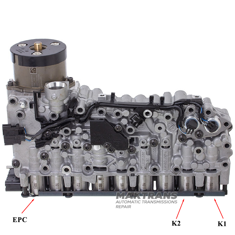 Adapter zum Prüfen von Magnetspulen Elektronische Druckregelung (K1 K2 EPC) / 0CK 0CL 0СJ DL382