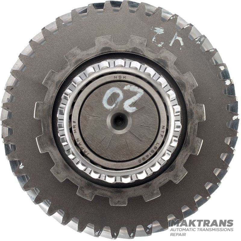 Zwischenwellendifferential JATCO JF404 / RE4R05A 001323855B - 20 Zähne (Außen-Ø 55,95 mm) / 42 Zähne (Außen-Ø 126,80 mm)