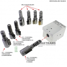 Adapter zum Testen von Magnetspulen Normal High AW TF-60SN 09G 09K 09M & Toyota A750E A760E