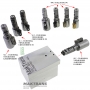 Adapter zum Testen von Magnetspulen Normal High AW TF-60SN 09G 09K 09M & Toyota A750E A760E