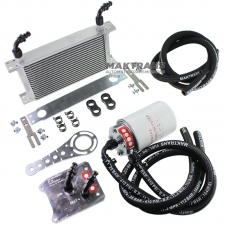 Zusätzliches Filter- und Kühlset JF016E JF017E RE0F10D RE0F10F F1CJC W1CJC FR8 FK0 | Typ.3 SPX mit einem Reinigungsfilter bis 10 Mikrometer und einem Bandkühler.