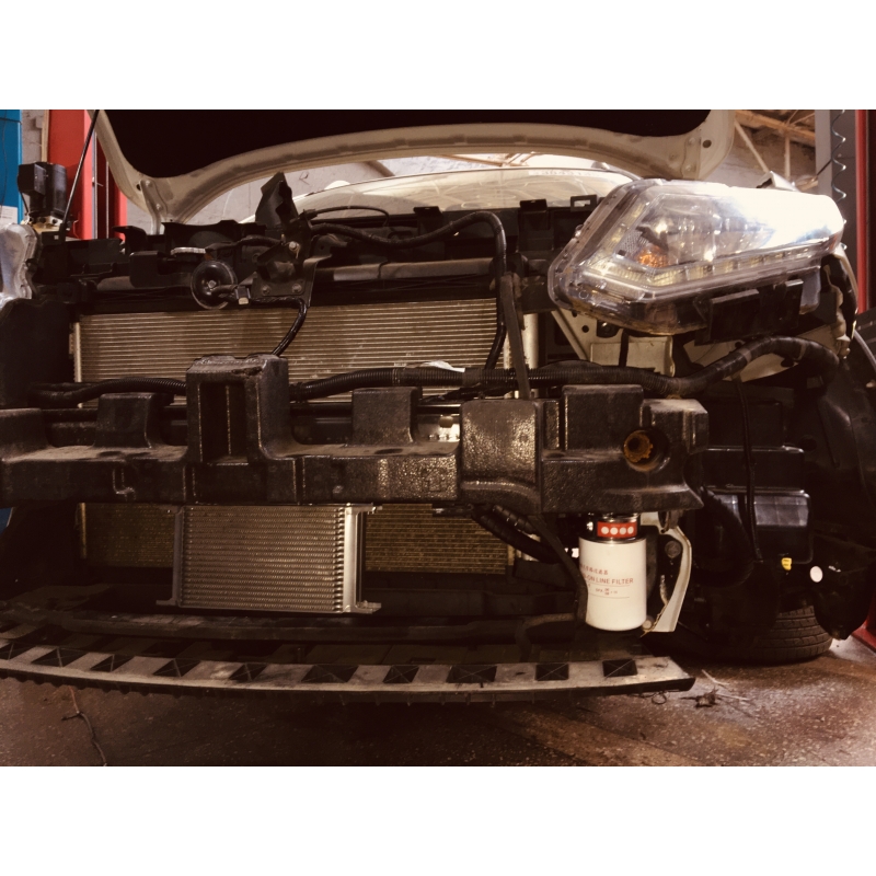 Zusätzliches Filter- und Kühlset JF016E JF017E RE0F10D RE0F10F F1CJC W1CJC FR8 FK0 | Typ.3 SPX mit einem Reinigungsfilter bis 10 Mikrometer und einem Bandkühler.