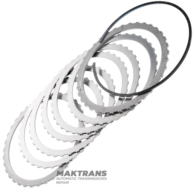 Satz Stahlräder C3 (K3) Kupplung Aisin Warner / VAG 0C8 - 7 Scheiben enthalten (2 Klemme, 5 Stahl)