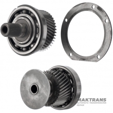 Verteilergetriebe-Zahnradsatz ZF 5HP19 AUDI AWD – Antriebsrad 43 Zähne (Außen-Ø 89 mm) / Abtriebsrad 34 Zähne (Außen-Ø 71 mm)