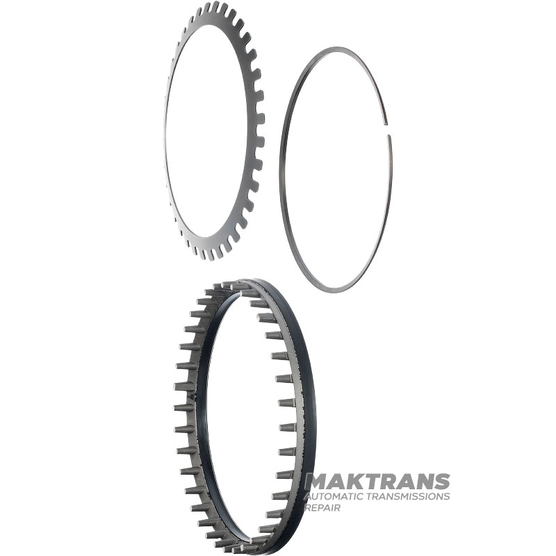 Gummierter Kolben (mit Feder und Sicherungsring) B1 Bremse Mercedes-Benz 722.6 A2202720331 A1409932026 A1409945135 - Gesamtkolbenhöhe 22,35 mm