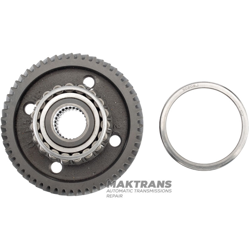 Abtriebsrad des Differenzialwellenantriebs A4AF3 A4BF2 - 55 Zähne (Außen-Ø 134,45 mm), 27 Keilverzahnungen