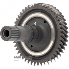 Antriebsrad des Schrägverzahnungspaares JATCO JF403E / RE4RF04A – Gesamthöhe 122 mm, 46 Zähne (Außen-Ø 122,55 mm)