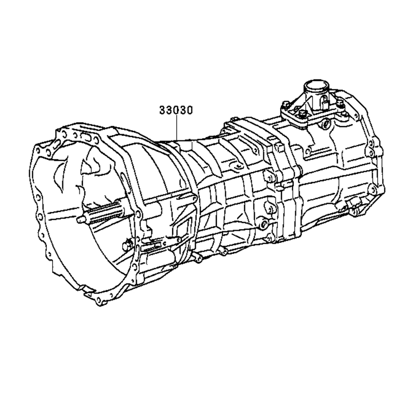 Getriebebaugruppe (überholt) TOYOTA A340F 4WD - TOYOTA 4RUNNER 3.4L / Motor 5VZFE (330303D401 35000-3D550 35010-3D470) - Preis 1700 $ mit Austausch gegen altes Getriebe