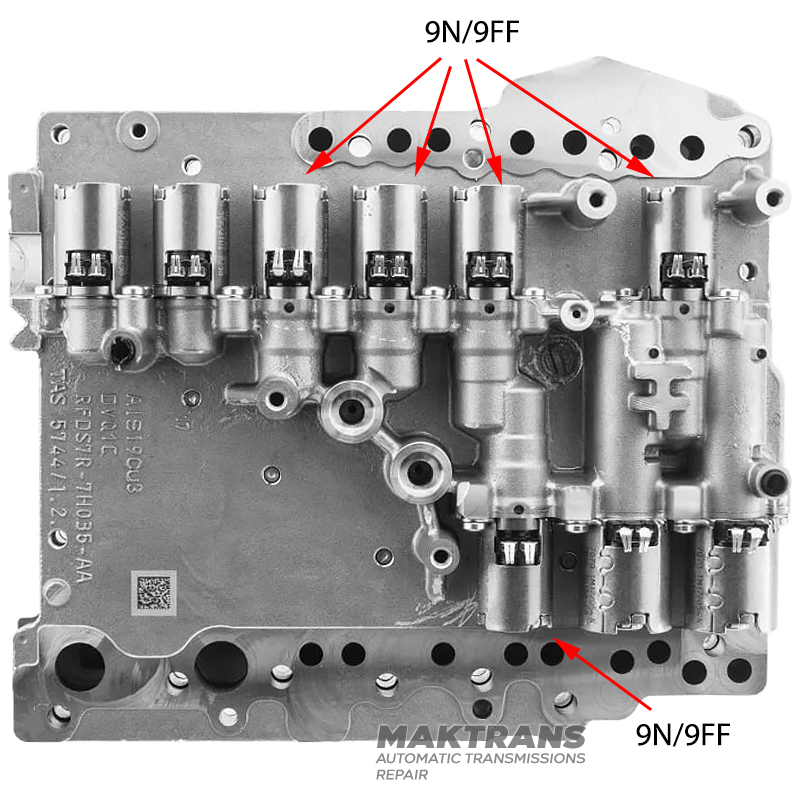 Adapter zum Testen von EIN/AUS Magnetventilen DCT450 (MPS6) DCT470 (SPS6)