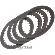 Reibscheibensatz Overdrive Clutch A4CF1 4552423000 – 4 Reibscheiben (Außen-Ø 137 mm, 30 Zähne, Stärke 1,70 mm)