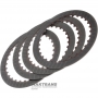 Reibscheibensatz Overdrive Clutch A4CF1 4552423000 – 4 Reibscheiben (Außen-Ø 137 mm, 30 Zähne, Stärke 1,70 mm)