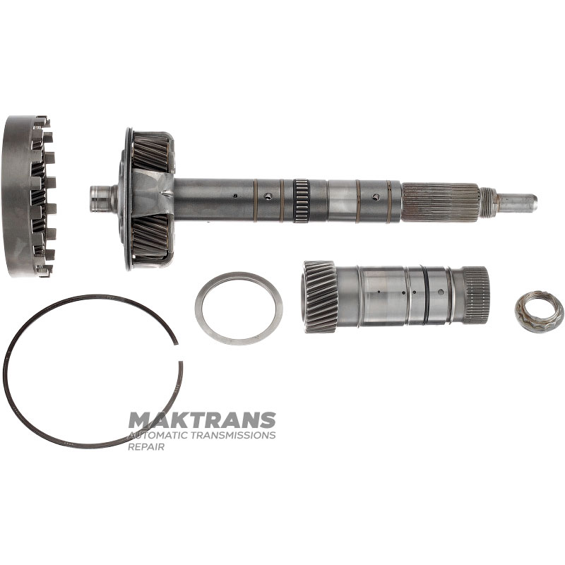 Zentrales Planetengetriebe / Abtriebswelle (RWD) Mercedes-Benz 722.6 – 4 Ritzel (18 Zähne pro Ritzel), 34 Zähne (Außen-Ø 56,50 mm) Sonnenrad, 70 Zähne Hohlrad