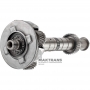 Zentrales Planetengetriebe / Abtriebswelle Mercedes-Benz 722.6 (mit Keilverzahnung / Adapter) - Wellenlänge 331 mm, 4 Ritzel (22 Zähne / Höhe 25 mm)