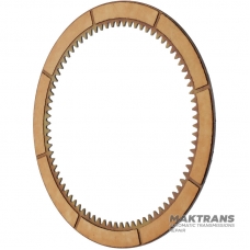 Reibscheibe des Drehmomentwandlers ZF 8HP45 8HP50 8HP55A 8HP65A 8HP70 8HP75 — (außen 197,05 mm, 80 Zähne, Dicke 3,05 mm)