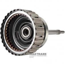 K2-Kupplung 722.6 Mercedes-Benz Eingangswelle/Trommel – 360 mm Gesamthöhe, Zahnkranz mit 79 Zähnen, 4 einseitige Reibscheiben (Gesamtsatzdicke 22,70 mm)