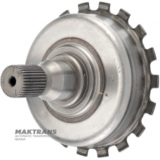 Zwischenwelle mit Flansch ZF 5HP19 5HP19A 1056 232 085 — (Gesamthöhe 111 mm, 34 Nuten (Außen-Ø 27,50 mm)