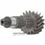 Differential-Antriebsrad JATCO JF405E JF402E 96659278 96567566 – Gesamthöhe 130 mm, 18 Zähne (Außen-Ø 50,80 mm), 26 Keilverzahnungen (Außen-Ø 28 mm) / 24 Keilverzahnungen (Außen-Ø 24,65 mm)