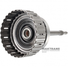 Входной вал / барабан K2 Clutch (пустой, без дисков) 722.6 Mercedes-Benz A210270012 — общая высота 360 мм, 78 зубьев кольцевая шестерня, для пакета K2 Clutch 6 фрикционных дисков (от поршня до стопорного кольца 37 мм)