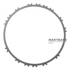 Stahlscheibe B2 Bremse UA80E UA80F 3569248020 – (15 Zähne, Innen-Ø 175,55 mm, Dicke 1,75 mm)