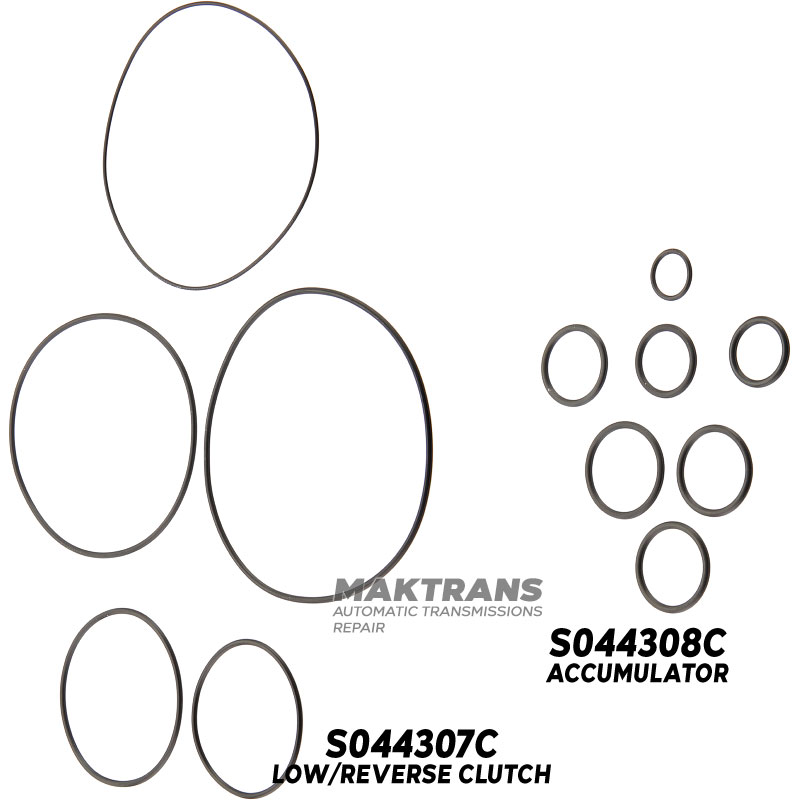 Dichtungssatz A43DE / A44DE / A46DE, 03-71LE / 03-72LE