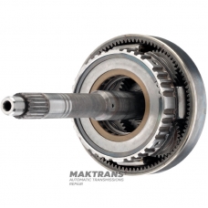 Eingangswelle / Planetengetriebe OVERDRIVE Aisin Warner 30-40LE, 30-80LE / TOYOTA A343 - Eingangswellenlänge 208 mm (20 Keilverzahnungen, Außen-Ø 21,30 mm), 4 Satelliten (32 Zähne, Breite 14,40 mm)