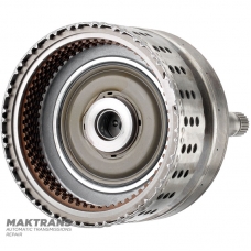Eingangswelle/Trommel K1 Kupplung (7 Reibscheiben, 60 Zähne pro Scheibe) NISSAN RE7R01 315401XJ0C – (Gesamtlänge 324 mm, Wellenlänge 255 mm, 24 Keilnuten (Außen-Ø 25,70 mm), 105 Zähne am Zahnkranz)