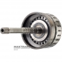 Eingangswelle/Trommel K1 Kupplung (7 Reibscheiben) NISSAN RE7R01 315401XJ0C – (Gesamtlänge 324 mm, Wellenlänge 255 mm, 24 Keilverzahnungen (Außen-Ø 25,70 mm), 105 Zähne am Zahnkranz)