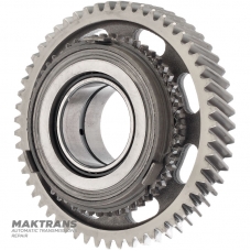 Schrägverzahnung RÜCKWÄRTS (mit Sicherungsring) VAG DSG 0CK 0CL 0CJ (DL382) VWK215J 0CK311215L - 55 Zähne (Außen-Ø 123,50 mm, Innen-Ø 52,05 mm), Lager (INA / JN8 F-575504.KI 0CK311937A)