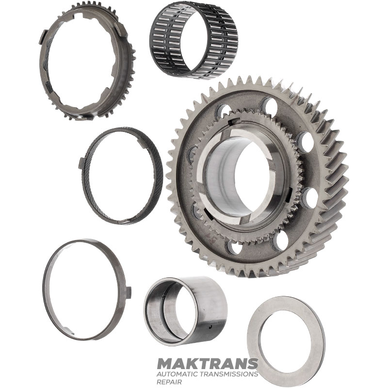 1. Gang Stirnrad (mit Sicherungsring) VAG DSG 0CK 0CL 0CJ (DL382) 0CK311250K, 0CK311250H - 51 Zähne (Außen-Ø 134,25 mm, Innen-Ø 52 mm)