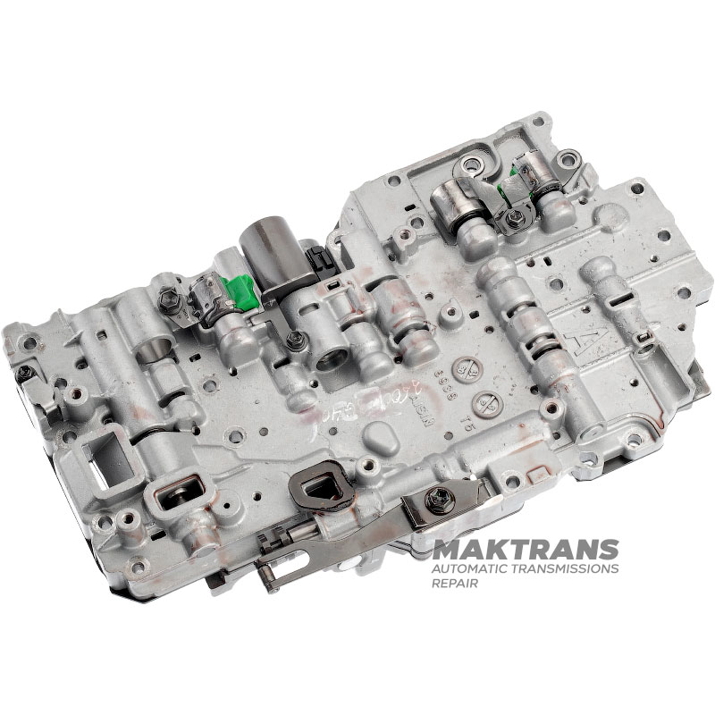 Ventilkörperbaugruppe mit Magnetventilen (nicht verifiziert) TOYOTA A340E / A340F – vom Getriebe entfernt mit Markierungen (35010-3G300 / 35000-3G400), TOYOTA 4RUNNER (GRN210L-GKPGKA), Motor: (1GRFE) 4000CC 24-VENTIL DOHC EFI