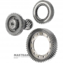 Satz Schrägverzahnungen des Hauptgetriebes TOYOTA \ LEXUS UA81E UA81F - 4120678020, 4130078030, 3570478010 (Differentialzahnrad 53 Zähne, Industriewelle 15/49, Zentralsattelzahnrad 52 Zähne)