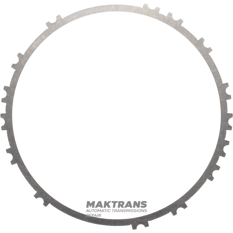 Stahlscheibe B2 Bremse Aisisn Warner AWF8G45 / BMW GA8G45AW / TOYOTA UA80E/F, UA81E/F - (Stärke 1,80 mm, Innen-Ø 175 mm, 15 Zähne)