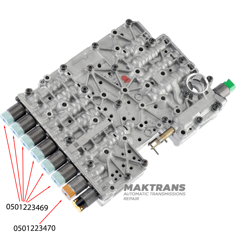Adapter zum Testen von Magnetspulen ZF 8HP 3rd Generation (0501223469, 0501223470)