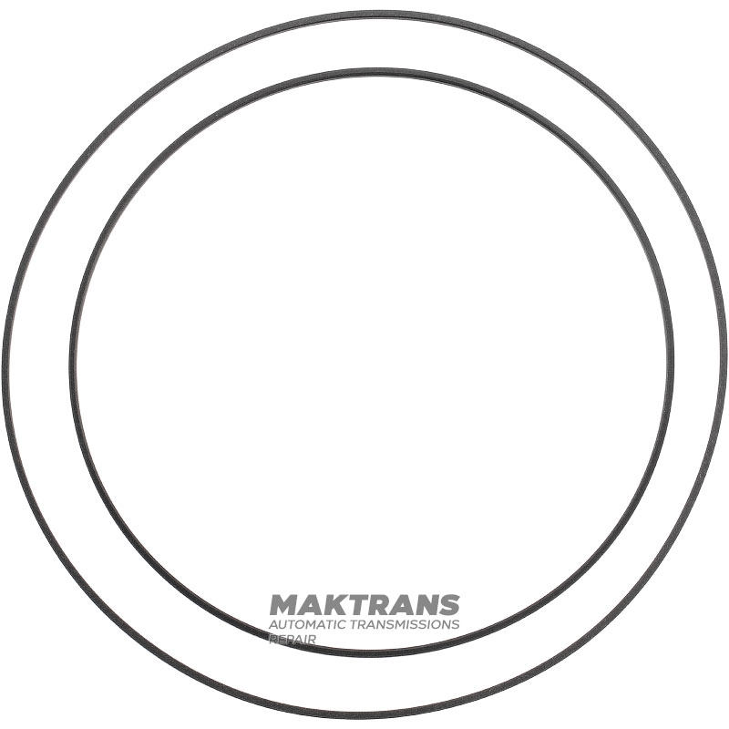 Satz Gummi- und Teflonringe Hyundai / KIA CVT C0GF1 - 2 Teflonringe, 2 Gummiringe