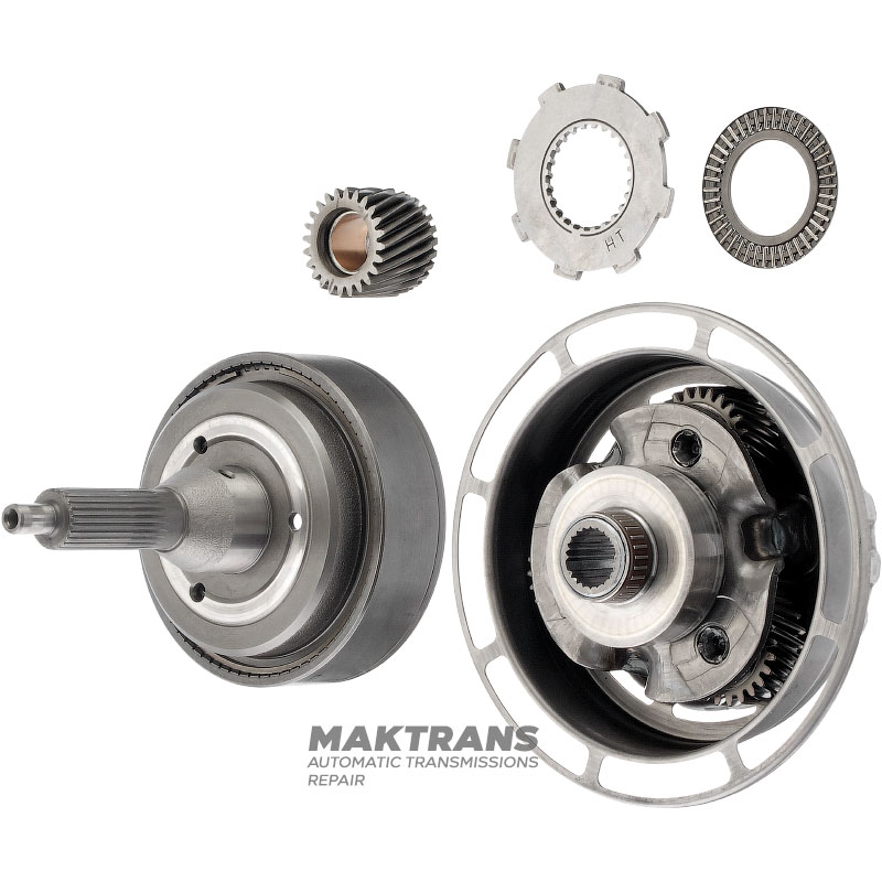 Planetengetriebe (mit Sensorring, 8 Schaufeln) OVERDRIVE FORD A4LD, 4R44E, 4R55E, 5R55E (ab 1997) - 3 Ritzel (25 Zähne), Sonnenrad 24 Zähne (Außen-Ø 37,10 mm), Hohlrad 72 Zähne (nar .O 115,50 mm)