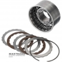 Trommel-Overdrive-Kupplung A4LD, 4R44E, 4R55E, 5R55E, 5R55N, 5R55S, 5R55W 97GT-7L668-AE – 2 Reibscheiben