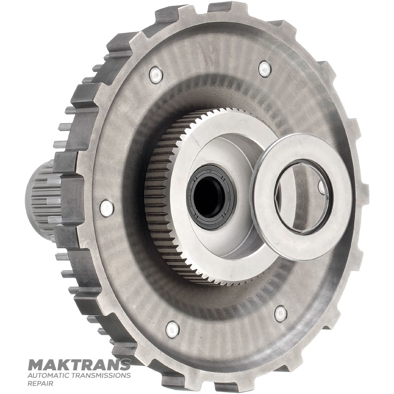 MAZDA Hybrid 8-Gang-Getriebe RZ44 Abtriebswelle – Gesamthöhe 107 mm, 34 Keilverzahnungen (Außenverzahnung Ø 36,50 mm)