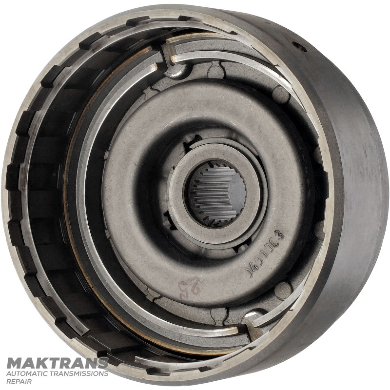 VORWÄRTS Kupplungstrommel (leer, ohne Scheiben) FORD A4LD, 5R55E — XL2P-7A511-DE, 6L2Z-7A262-BA, 1L2Z-7G299-AA, E860109-S, F77Z-7M153-EB — für 5 Reibscheiben