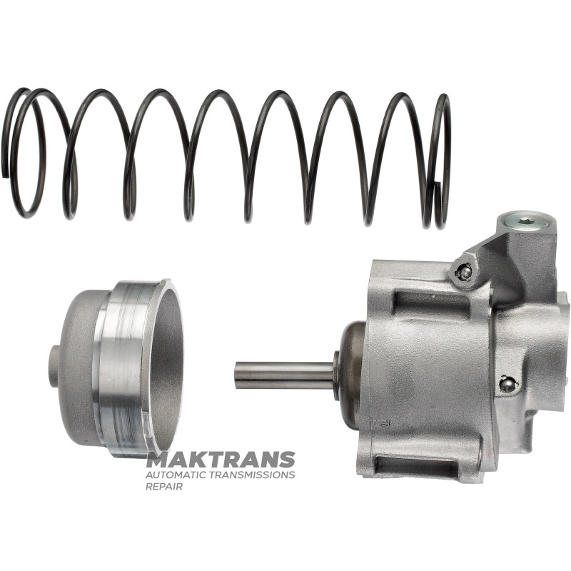Bremsbandkolben für Unter-/Rückwärtsgang FORD 5R55S, 5R55W – mit beschädigtem Siebfilter, Innendurchmesser des gummierten Kolbens 42 mm, 2L2P-7D036-AA, 2L2P-7D193-AA, 1L2P-7D036-AB