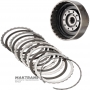 Trommel VORWÄRTS-Kupplung FORD 5R55N, 5R55W, 5R55S 8R2P-7A511-AA – 5 Reibscheiben, (Gesamtdicke des Satzes 20,70 mm)